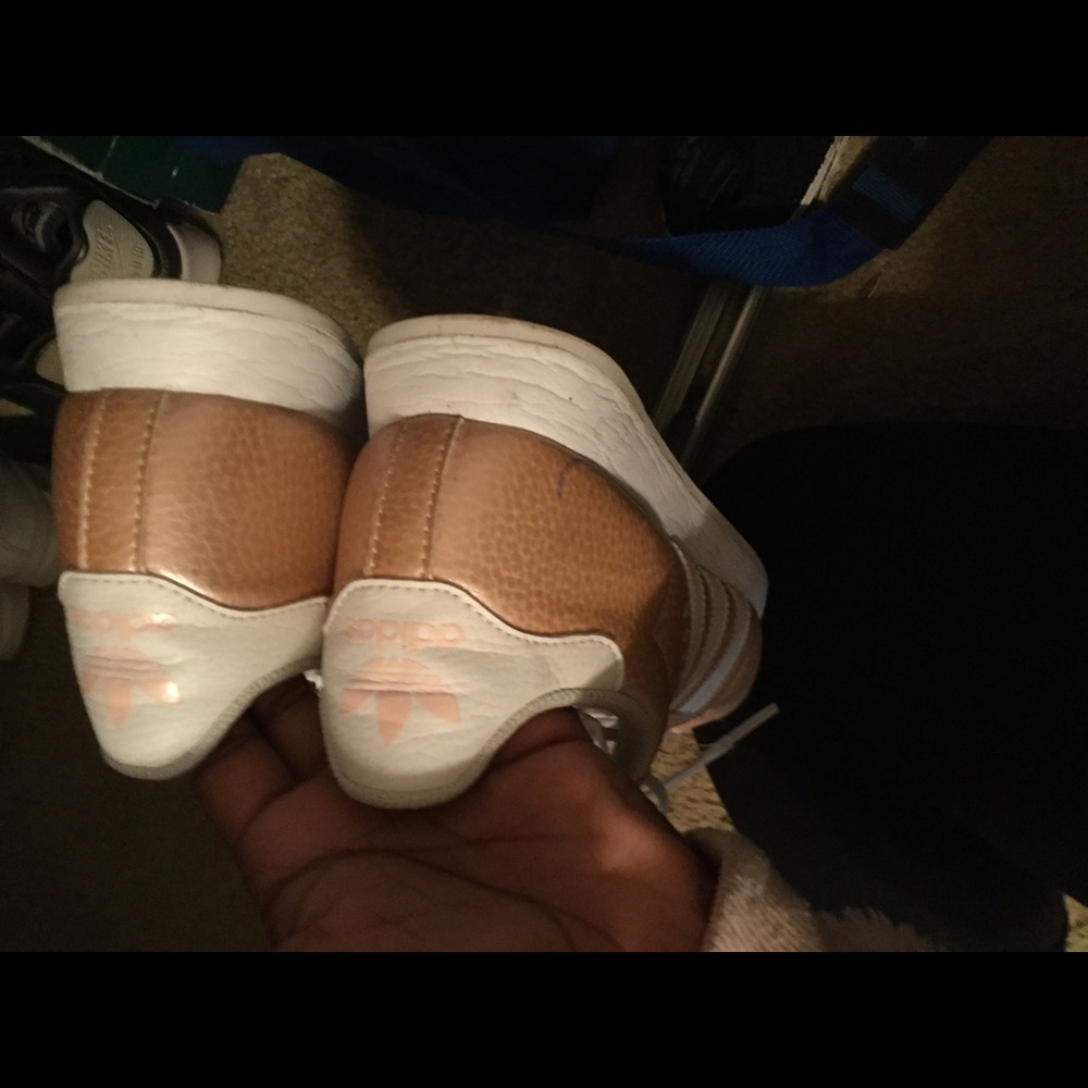 Light pink adidas